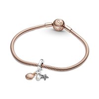 Charm Pandora Donna Pandora Moments in Lega metallica Perla 781690C01 - 781690C01